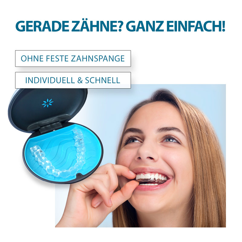 Unsichtbare Zahnspange - Invisalign